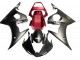2006-2009 Red Matte Black Yamaha YZF R6S Motorcycle Fairing