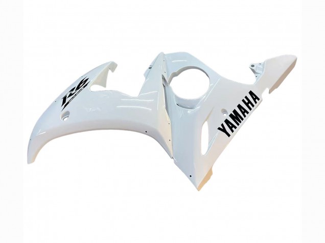 2006-2009 White Black Decals Yamaha YZF R6S Motorcycle Fairings