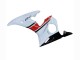 2003-2004 White Red Glossy Black Yamaha YZF R6 Motorcycle Fairings
