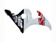 2003-2004 White Red Glossy Black Motul Yamaha YZF R6 Motorcycle Fairings
