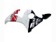 2003-2004 White Red Glossy Black Motul Yamaha YZF R6 Motorcycle Fairings