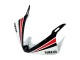 2003-2004 White Red Glossy Black Motul Yamaha YZF R6 Motorcycle Fairings