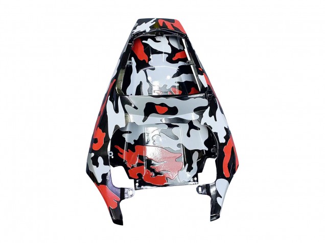 2003-2004 Black Red Grey Camouflage Yamaha YZF R6 Motorcycle Fairings
