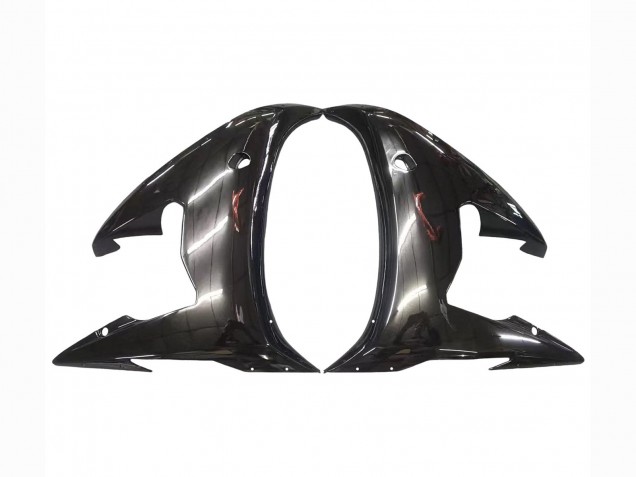2003-2004 Glossy Black Yamaha YZF R6 Motorcycle Fairings