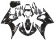 2003-2004 Glossy Black Yamaha YZF R6 Motorcycle Fairings