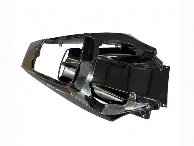 2003-2004 Glossy Black Matte Black Gold Chameleon Yamaha YZF R6 Motorcycle Fairings