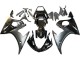 2006-2009 Glossy Black Matte Black Gold Chameleon Yamaha YZF R6S Motorcycle Fairings