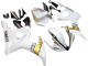 2003-2004 White Gold Yamaha YZF R6 Motorcycle Fairings