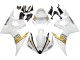 2003-2004 White Gold Yamaha YZF R6 Motorcycle Fairings