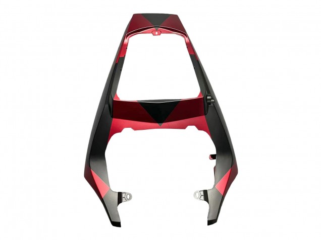 2005 Matte Black Red Geometric Yamaha YZF 600 R6 Motorcycle Fairings