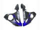 2005 Glossy Blue Black Yamaha YZF 600 R6 Motorcycle Fairings