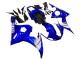 2005 Blue White Yamaha YZF 600 R6 Motorcycle Fairing