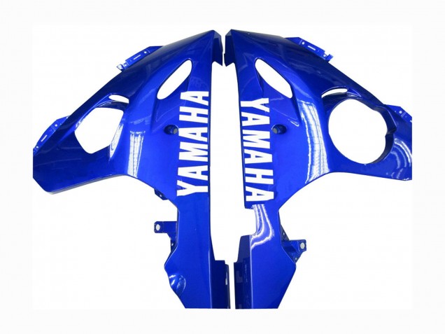 2005 Blue White Yamaha YZF 600 R6 Motorcycle Fairing