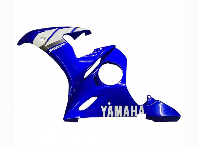 2005 Blue White Yamaha YZF 600 R6 Motorcycle Fairing