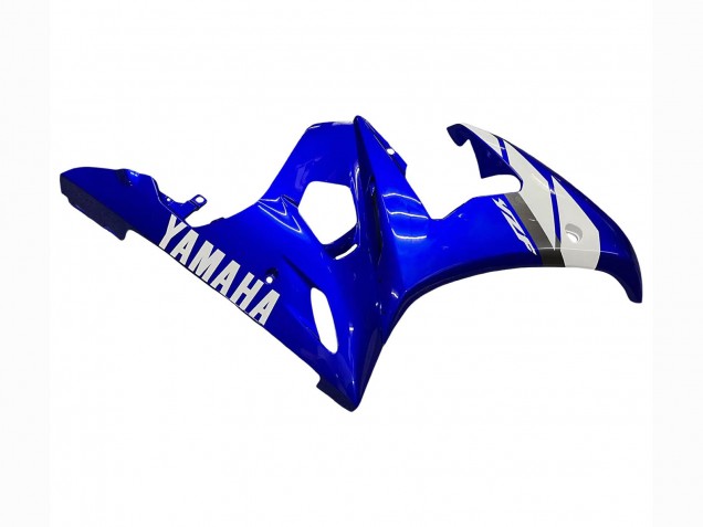 2005 Blue White Yamaha YZF 600 R6 Motorcycle Fairing