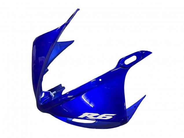 2005 Blue White Yamaha YZF 600 R6 Motorcycle Fairing