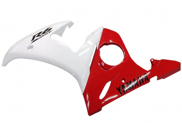 2005 White Red Yamaha YZF 600 R6 Motorcycle Fairings