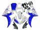 2005 White Blue Yamalube Yamaha YZF 600 R6 Motorcycle Fairings