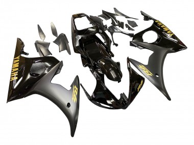 2005 Black Gold Yamaha YZF 600 R6 Motorcycle Fairing