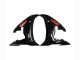 2005 Black Red Yamaha YZF 600 R6 Motorcycle Fairings