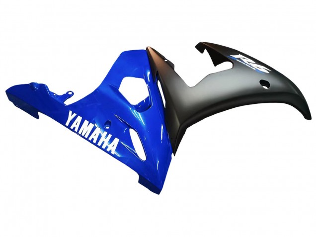 2005 Blue Matte Black Yamaha YZF 600 R6 Motorcycle Fairings