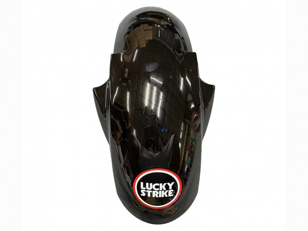 2005 Glossy Black White Lucky Strike Motul Yamaha YZF 600 R6 Motorcycle Fairings