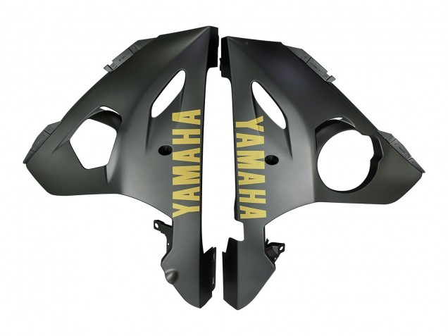 2005 Grey Matte Black Gold Yamaha YZF 600 R6 Motorcycle Fairings