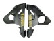 2005 Grey Matte Black Gold Yamaha YZF 600 R6 Motorcycle Fairings