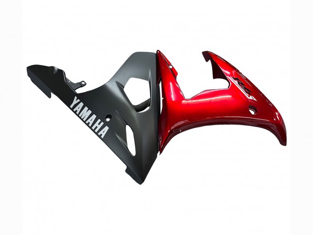 2005 Red Matte Black Yamaha YZF 600 R6 Motorcycle Fairing Kits