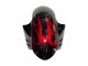 2005 Black with Red Flame Yamaha YZF 600 R6 Motorcycle Fairings