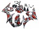2005 Black Red Grey Camouflage Yamaha YZF 600 R6 Motorcycle Fairings