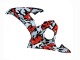 2005 Black Red Grey Camouflage Yamaha YZF 600 R6 Motorcycle Fairings