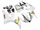 2005 White Gold Black Yamaha YZF 600 R6 Motorcycle Fairings