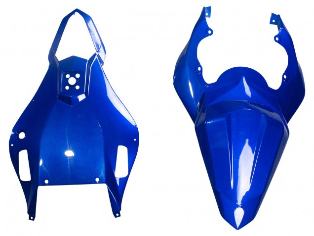 2006-2007 Blue White Glossy Black Yamaha YZF 600 R6 Motorcycle Fairings