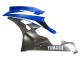 2006-2007 Blue White Glossy Black Yamaha YZF 600 R6 Motorcycle Fairings