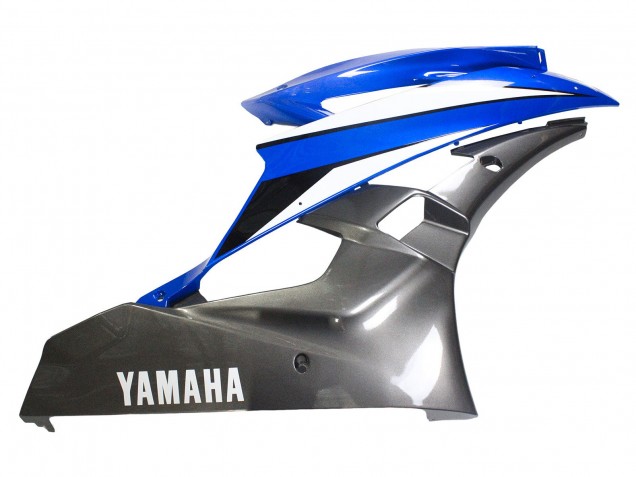 2006-2007 Blue White Glossy Black Yamaha YZF 600 R6 Motorcycle Fairings