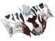 2006-2007 White Maroon Red Fiat Acer Yamalube Yamaha YZF 600 R6 Motorcycle Fairings