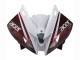 2006-2007 White Maroon Red Fiat Acer Yamalube Yamaha YZF 600 R6 Motorcycle Fairings