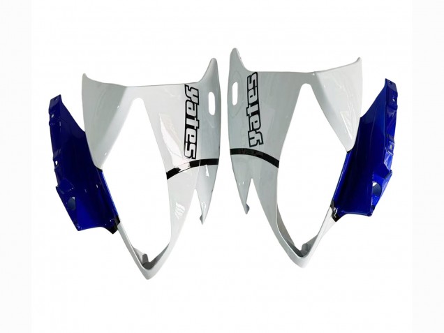 2006-2007 White Blue Jordan Yamaha YZF 600 R6 Motorcycle Fairings