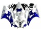 2006-2007 White Blue Jordan Yamaha YZF 600 R6 Motorcycle Fairings