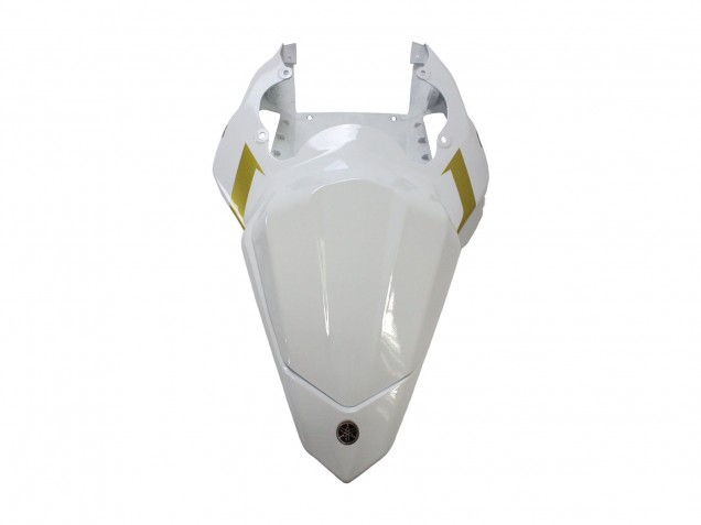 2006-2007 White Gold Black Fiat Yamaha YZF 600 R6 Motorcycle Fairings