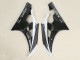 2006-2007 Glossy Black Matte Black White Motul Michelin Yamaha YZF 600 R6 Motorcycle Fairings