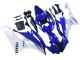 2006-2007 White Blue Black Yamaha YZF 600 R6 Motorcycle Fairings