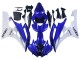 2006-2007 White Blue Black Yamaha YZF 600 R6 Motorcycle Fairings