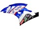 2006-2007 White Blue Black Fimer Volvo Yamalube Sterilgarda Yamaha YZF 600 R6 Motorcycle Fairings