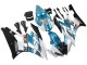 2006-2007 White Blue Black Semakin Didepan ENEOS Yamaha YZF 600 R6 Motorcycle Fairings