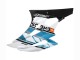 2006-2007 White Blue Black Semakin Didepan ENEOS Yamaha YZF 600 R6 Motorcycle Fairings