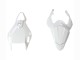 2006-2007 White Yamaha YZF 600 R6 Motorcycle Fairings