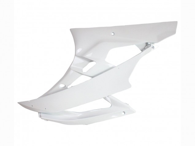 2006-2007 White Yamaha YZF 600 R6 Motorcycle Fairings