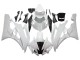 2006-2007 White Yamaha YZF 600 R6 Motorcycle Fairings